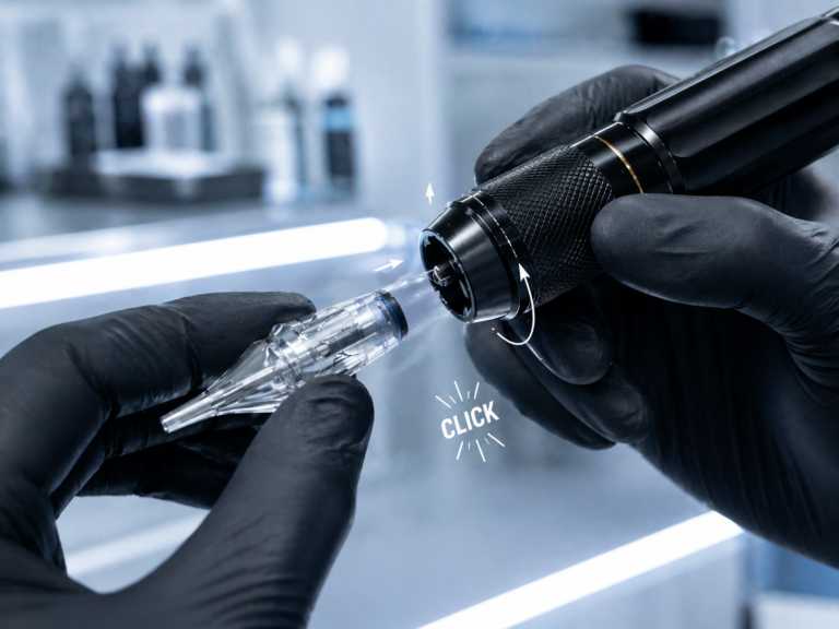 How to Install Tattoo Cartridges in 30 Seconds