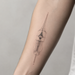 0801RL- Professional tattoo artwork on skin