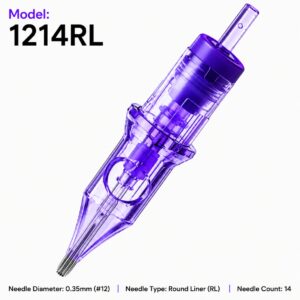 1214RL tattoo needle cartridge