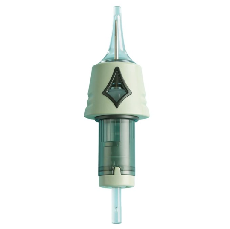 Silicone-Coated Grip tattoo needle cartridge