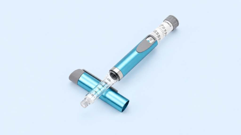 Reusable insulin pen injector